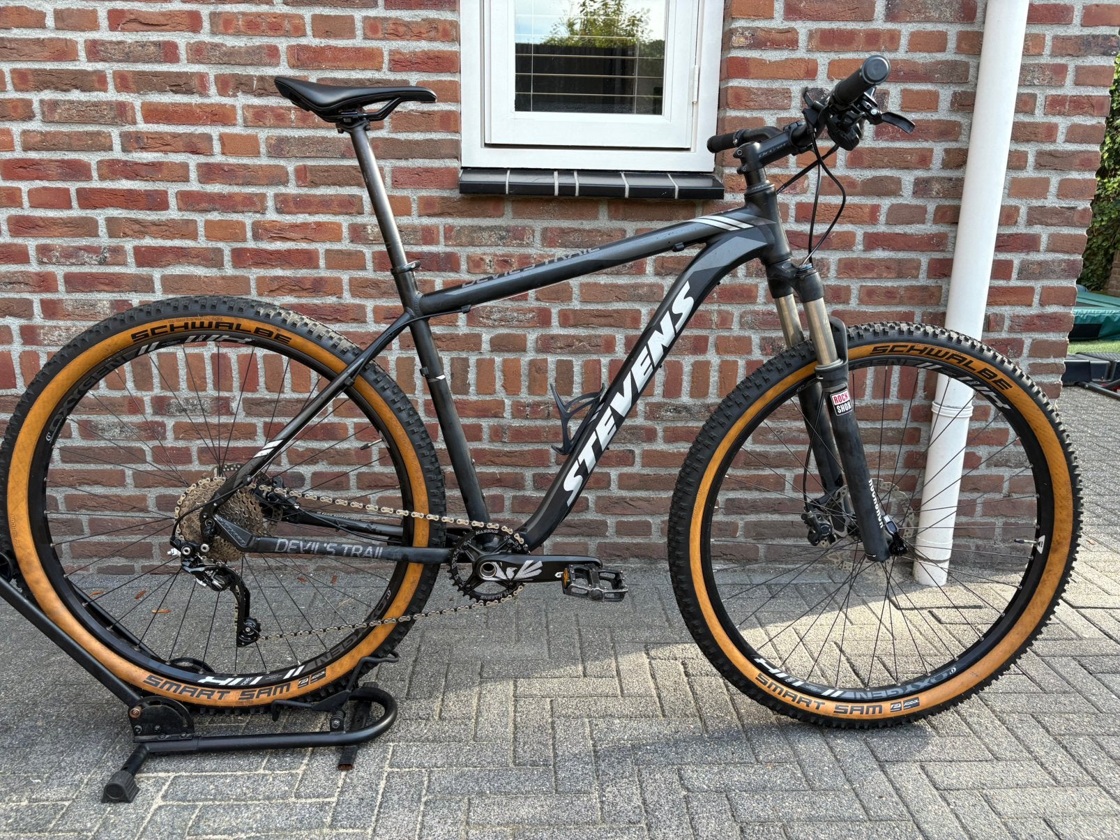 Stevens Devil’s Trail Hardtail 29” – Maat L – 1x10 - Disc, Fietsen en Brommers, Hardtail, Zo goed als nieuw, Schijfrem, 53 tot 57 cm