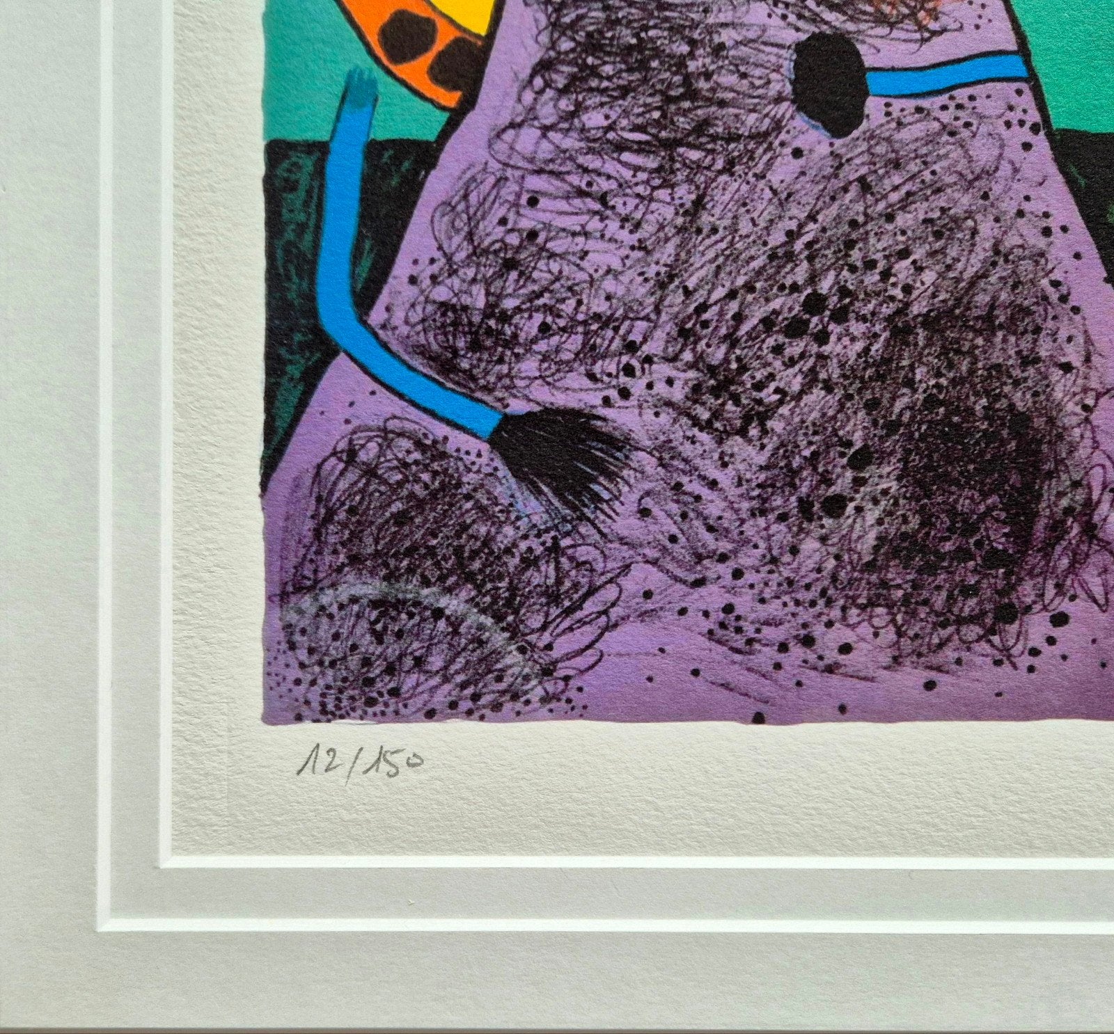Corneille - Aurora Montagne (1991) - Certified Edition, Antiek en Kunst, 1950 - 1999, Ophalen of Verzenden, Flora en Fauna, Lithografie