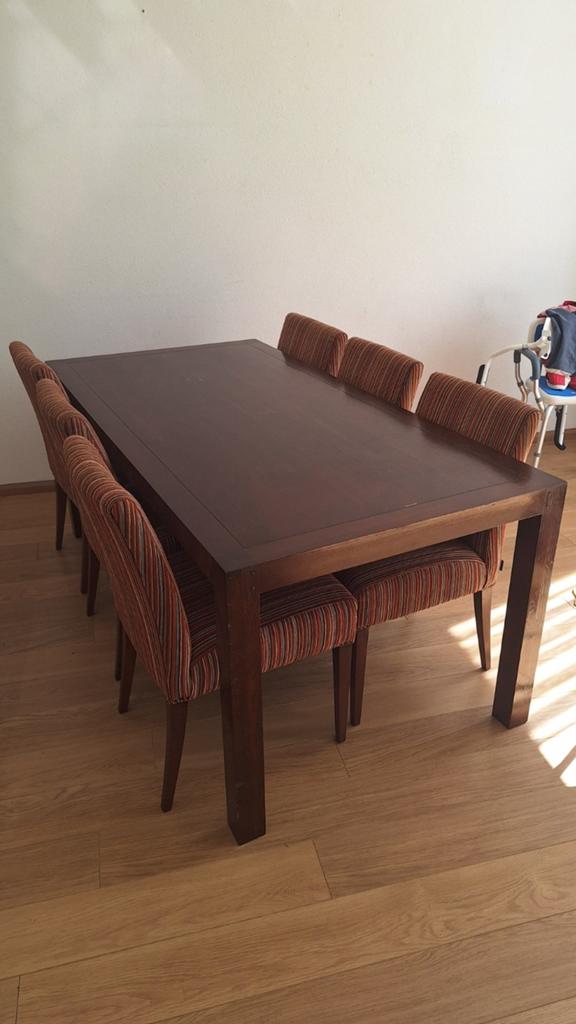 Complete eethoek, klassiek vintage, afm.tafel 180x90,h.75 cm, Huis en Inrichting, Complete eetkamers, Ophalen, Gebruikt, Klassiek, vintage