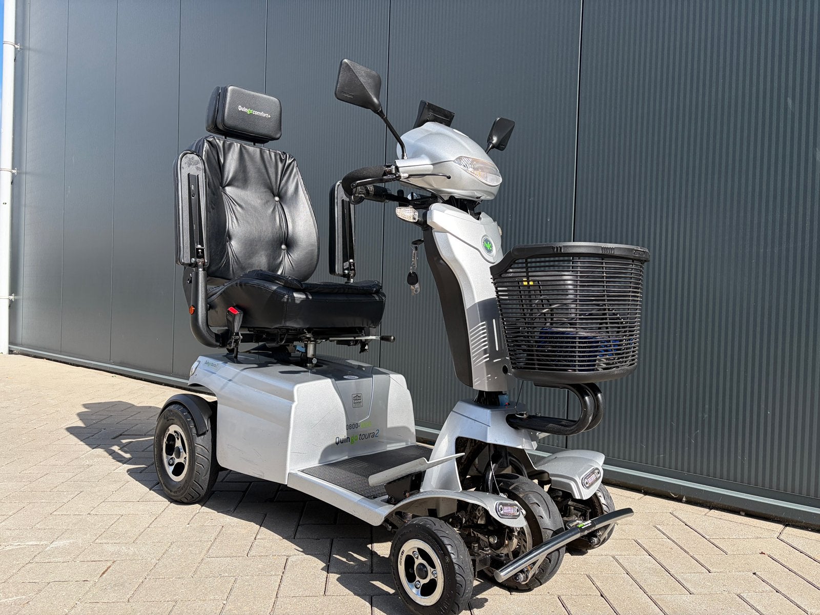 Bijna nieuwe 5-wiel scootmobiel Quingo Toura 2, Diversen, Brommobielen en Scootmobielen, Quingo, Quingo, Quingo, Ophalen of Verzenden