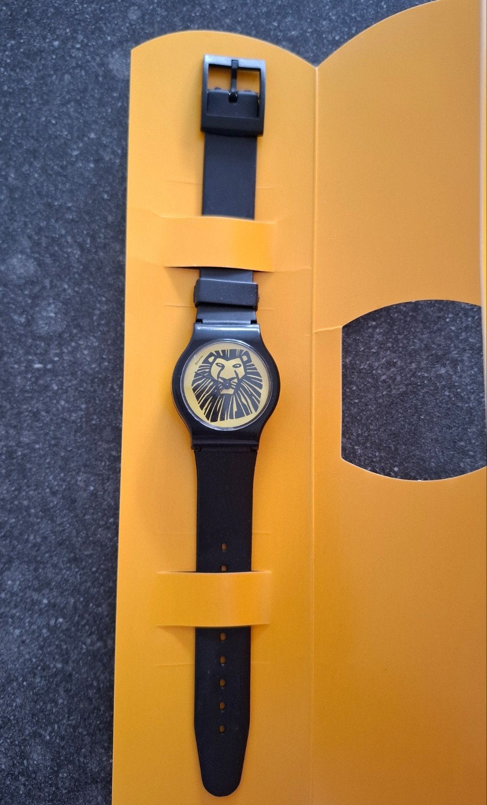 Lion King horloge, Sieraden, Tassen en Uiterlijk, Horloges | Kinderen, Ophalen of Verzenden, Nieuw, Zwart, Jongen of Meisje