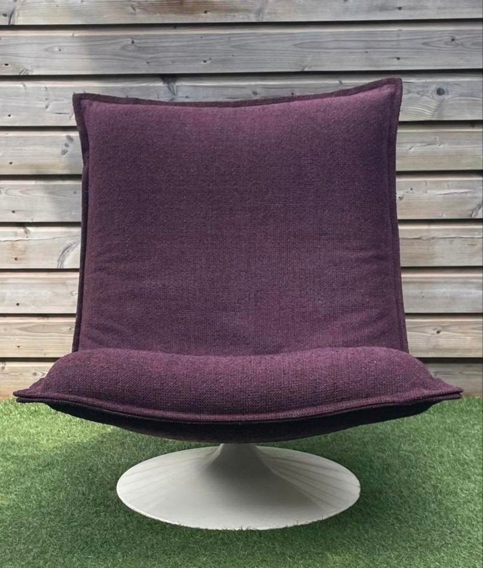 Artifort Geoffrey Harcourt Fauteuil, Ophalen, 75 tot 100 cm, Zo goed als nieuw, Nvt