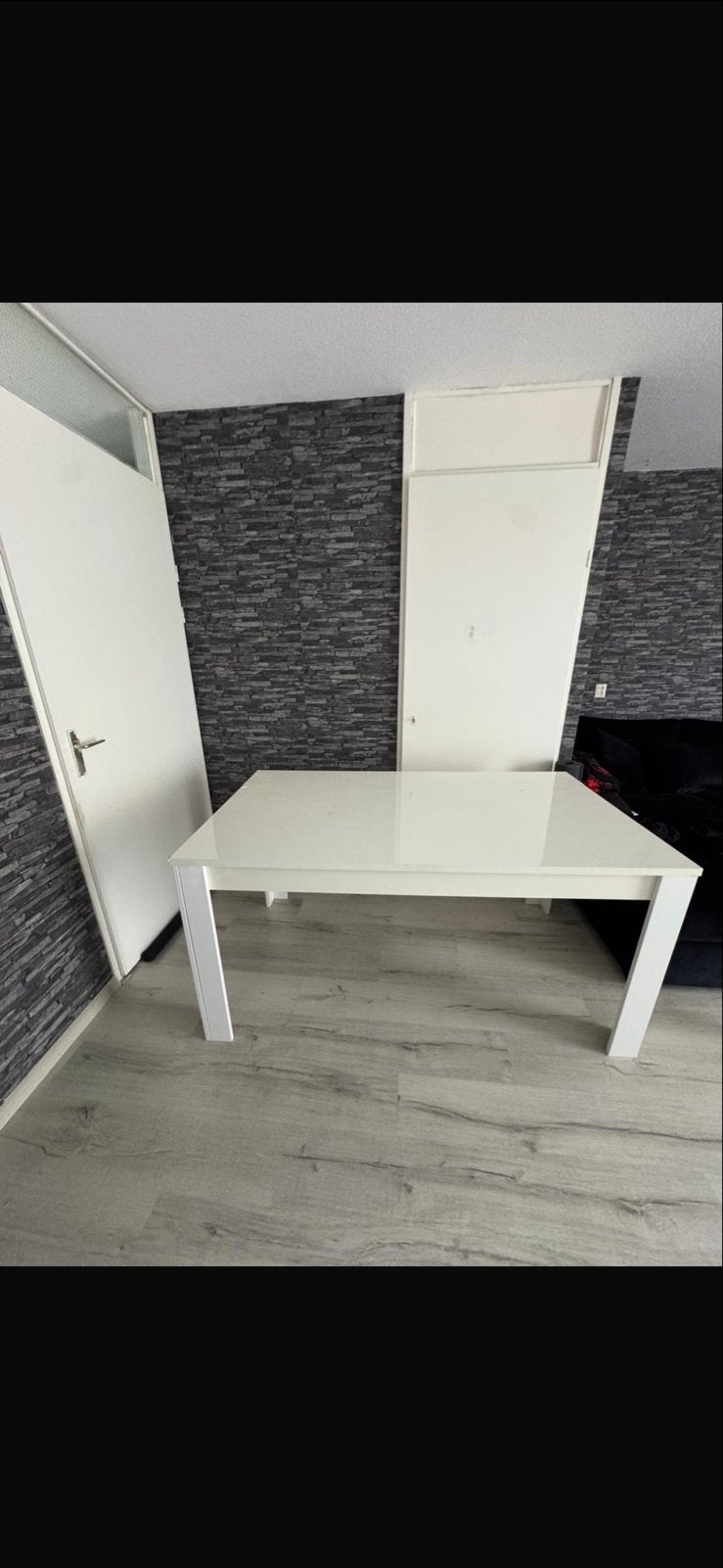 eettafel, Huis en Inrichting, Ophalen, Overige materialen, Gebruikt, 100 tot 150 cm
