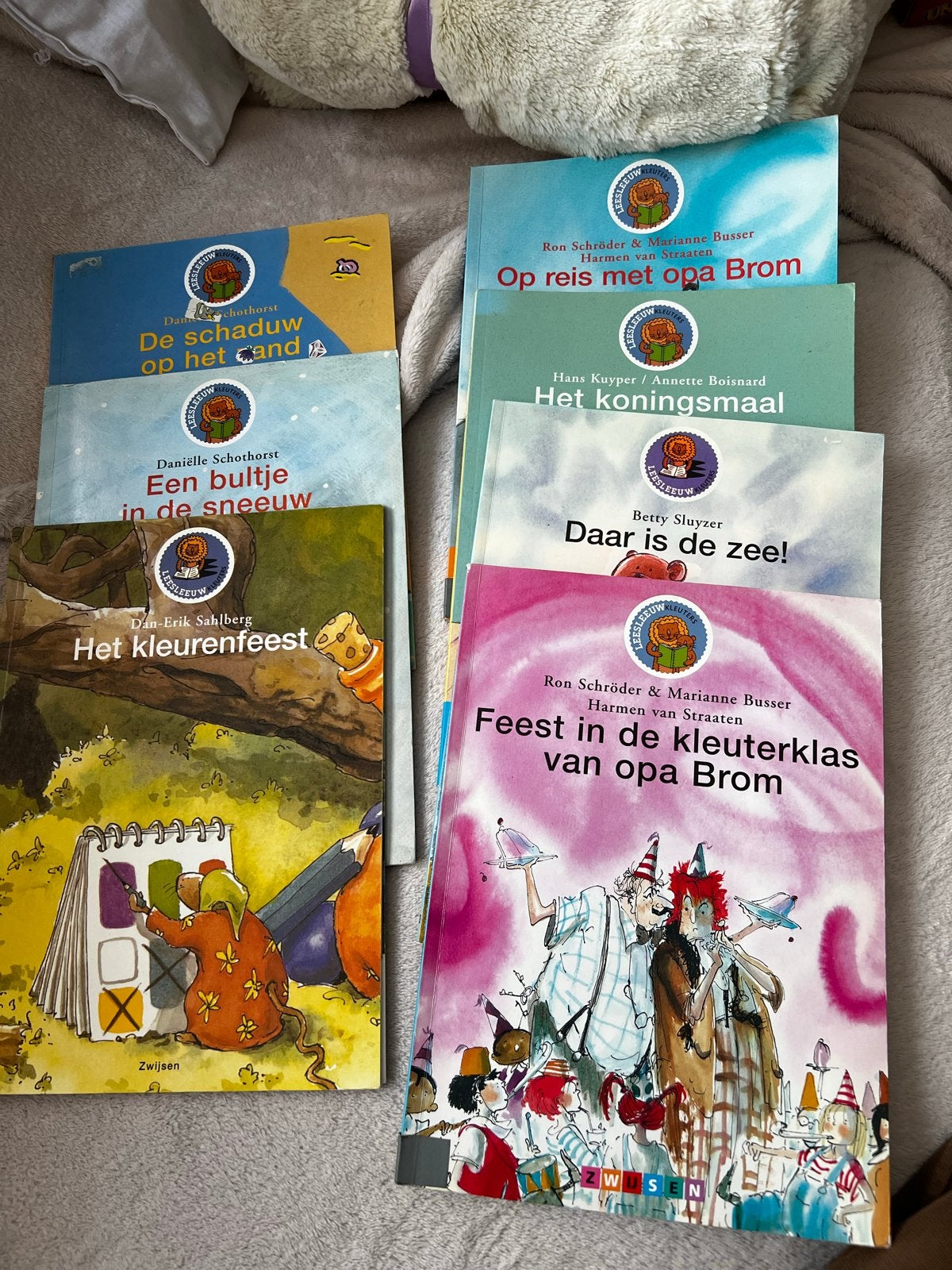 Leesleeuw Kleuters Boekjes - Diverse Titels, Fictie algemeen, Jongen of Meisje, Voorleesboek, 4 jaar
