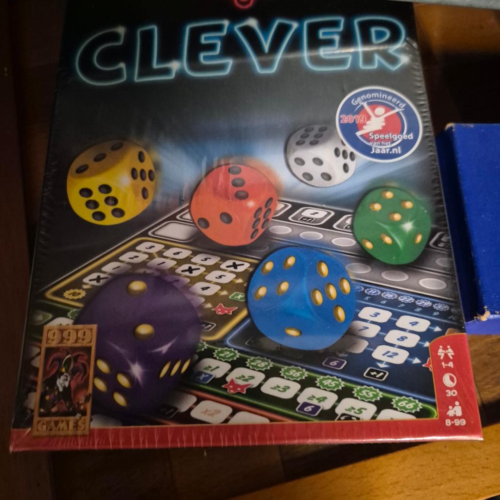 Clever dobbelspel - Nieuw in verpakking, Een of twee spelers, Ophalen of Verzenden, Nieuw