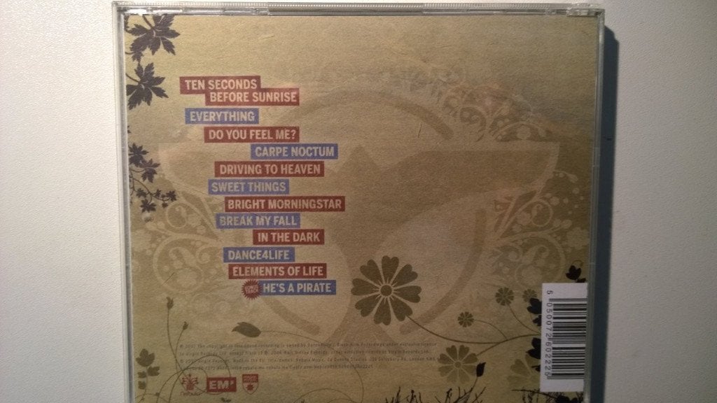 Tiësto - Elements Of Life, Cd's en Dvd's, Ophalen of Verzenden, Zo goed als nieuw, Trance, Album