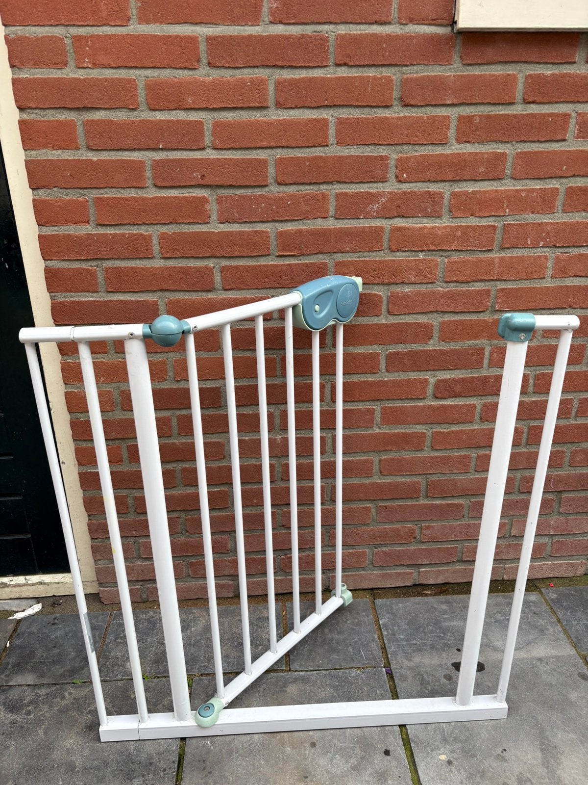 Traphekje Quick close gate voor kinderen, Ophalen, Zo goed als nieuw, Klemhekje, Metaal of IJzer