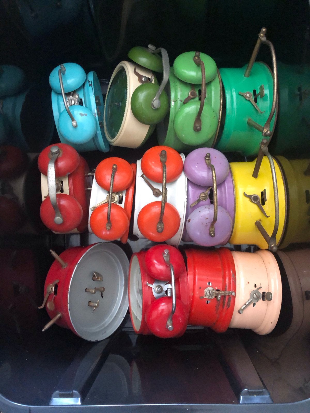 Vintage wekkers en klokken - Diverse modellen, Ophalen of Verzenden