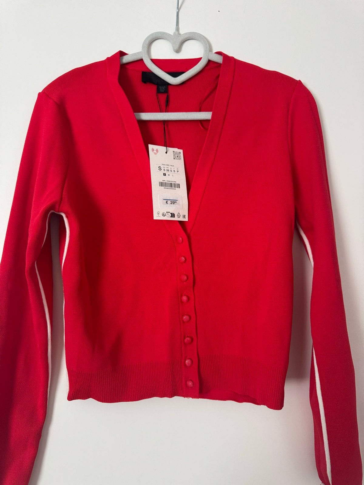 Zara rood vestje maat S, Kleding | Dames, Ophalen, Nieuw, Maat 36 (S), Rood