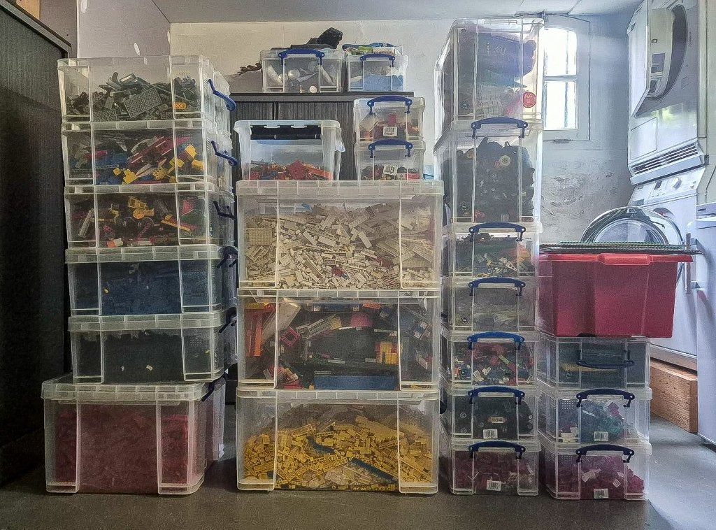 Mega voorraad Lego, Ophalen, Gebruikt, Lego, Losse stenen