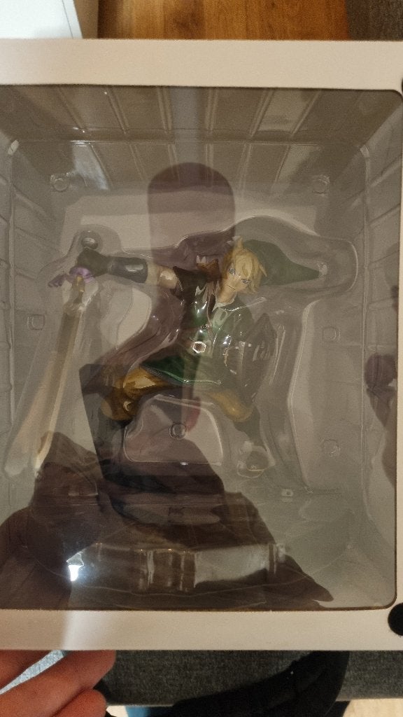 The Legend of Zelda: Skyward sword Link statue, Spelcomputers en Games, 1 speler, Zo goed als nieuw, Vanaf 7 jaar, Ophalen