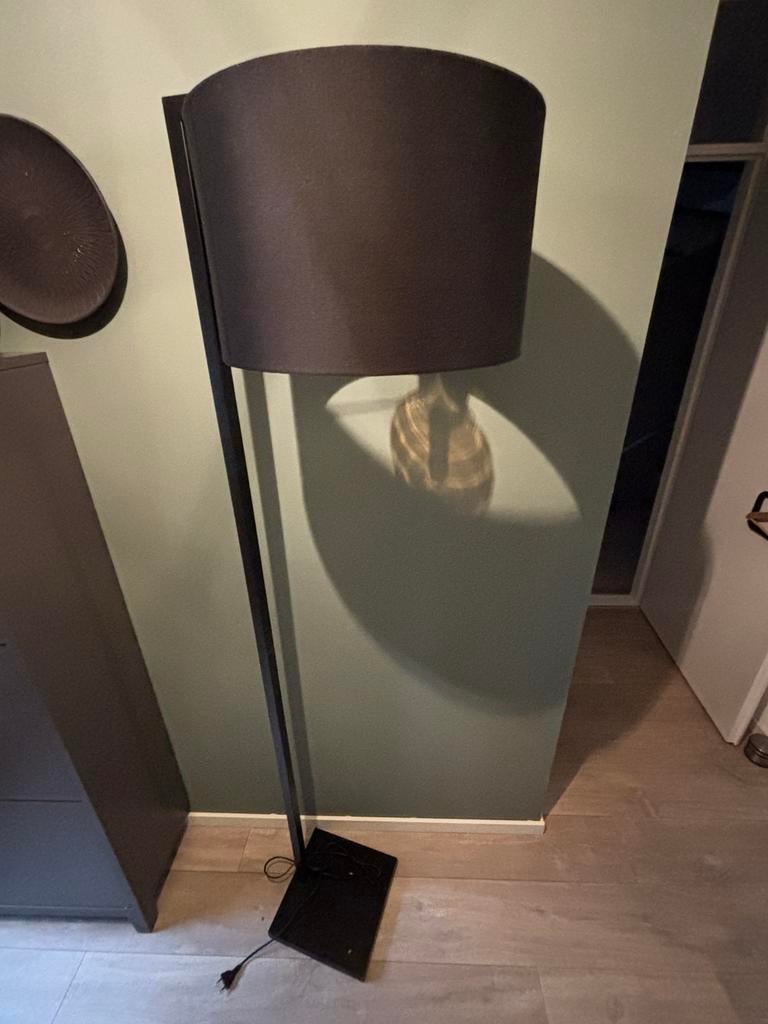 Vloerlamp van Kwantum zwart, Ophalen, Zo goed als nieuw, 150 tot 200 cm
