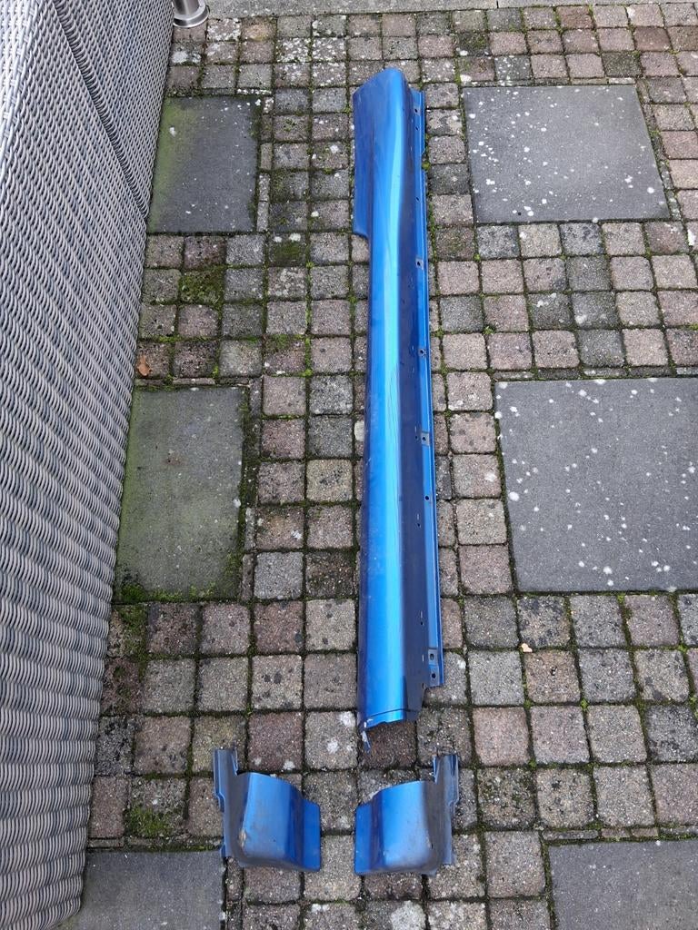 Te koop: sideskirt opel corsa d LINKS opc blauw, Ophalen, Links, Opel, Deur