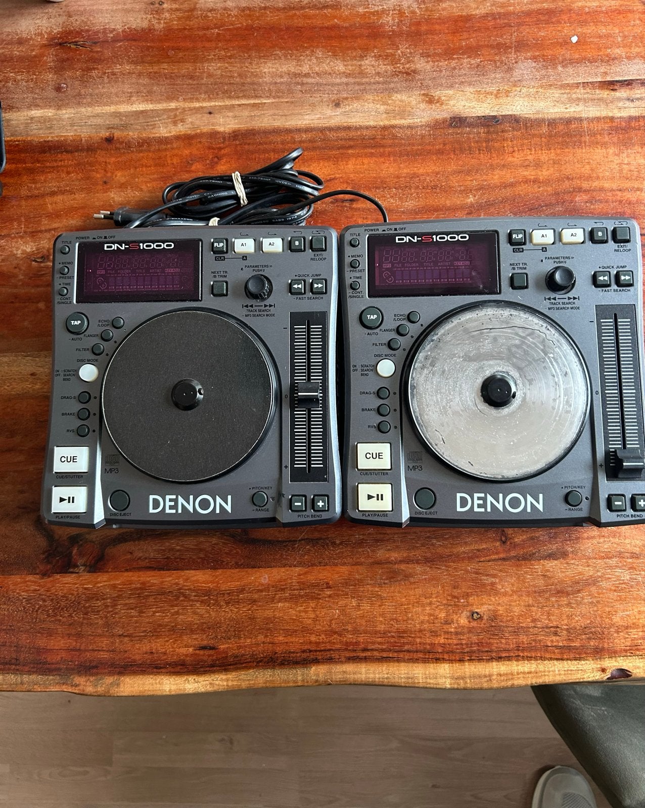 DENON DN-S1000 DJ-set CD/MP3 spelers, Gebruikt, Denon, Ophalen of Verzenden, Denon