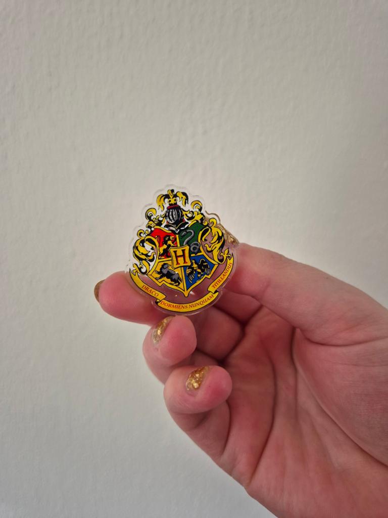 Hogwarts zweinstein pin harry potter, Ophalen of Verzenden, Nieuw, Actiefiguurtje
