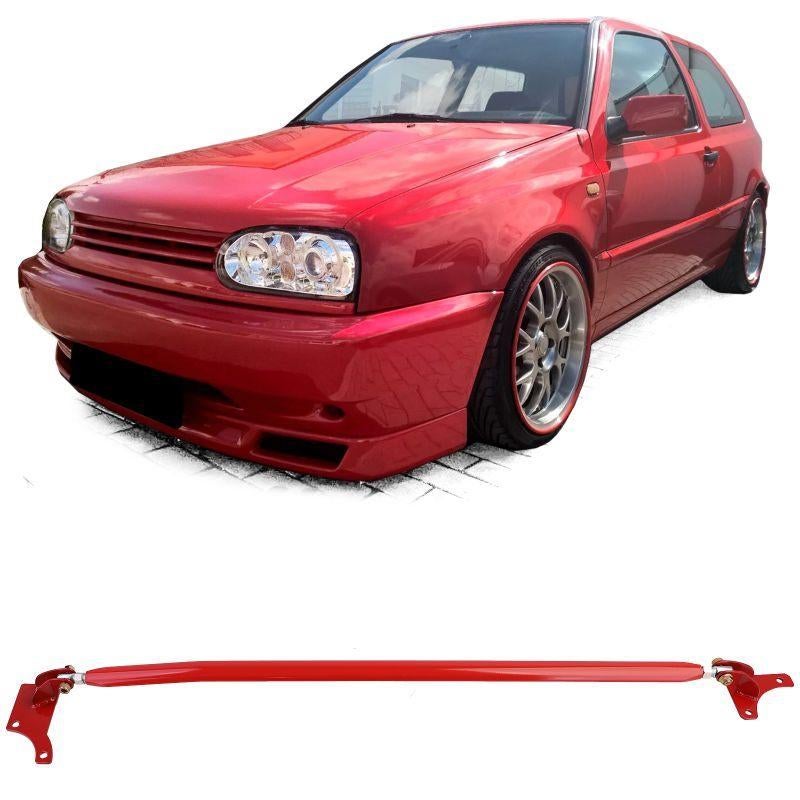 Aluminium Veerpootbrug voor VW Golf 4 en Bora 3-delig rood, Verzenden, Automotive Parts, A.parts@hotmail.nl, Trasmolenlaan 12 3447 GZ Woerden