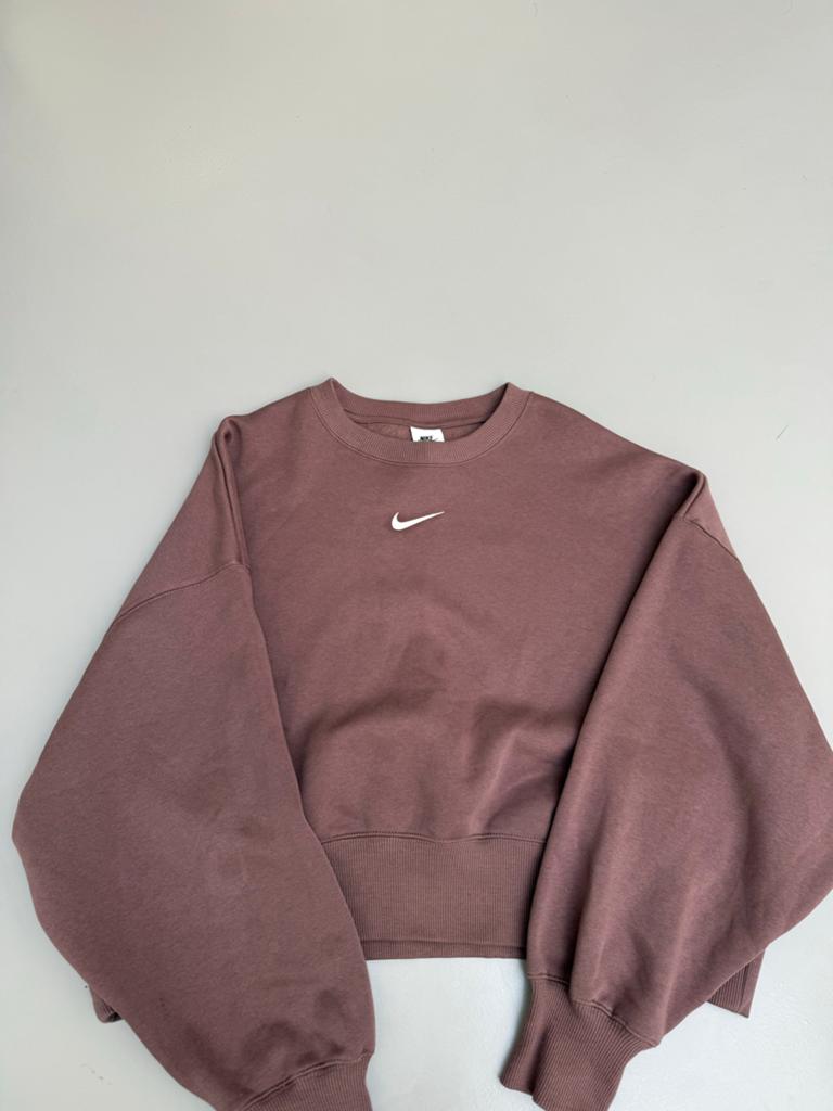 Nike Sweatshirt Bruin Maat S, Kleding | Dames, Truien en Vesten, Ophalen of Verzenden, Zo goed als nieuw, Maat 36 (S), Bruin
