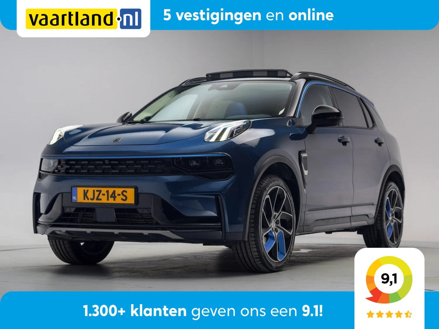 Lynk & Co 01 1.5 PHEV [ Panorama Navi Apple/Android Stoelver, Automatische klimaatregeling, Plug-in hybride, Bedrijf, 1854 kg