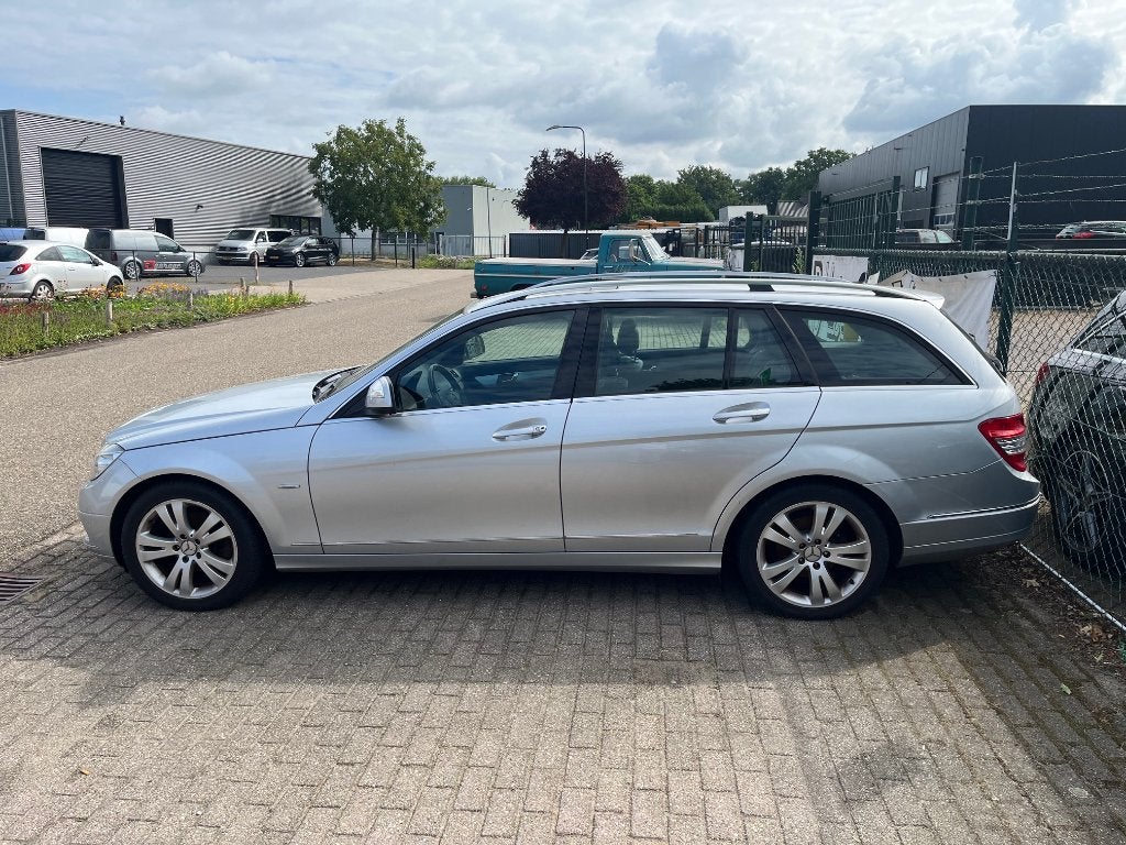 Mercedes-Benz C-Klasse 1.8 C180 Kompressor Estate 2008 Grijs, Auto's, Mercedes-Benz, 13 km/l, Achterwielaandrijving, 1435 kg, 1796 cc