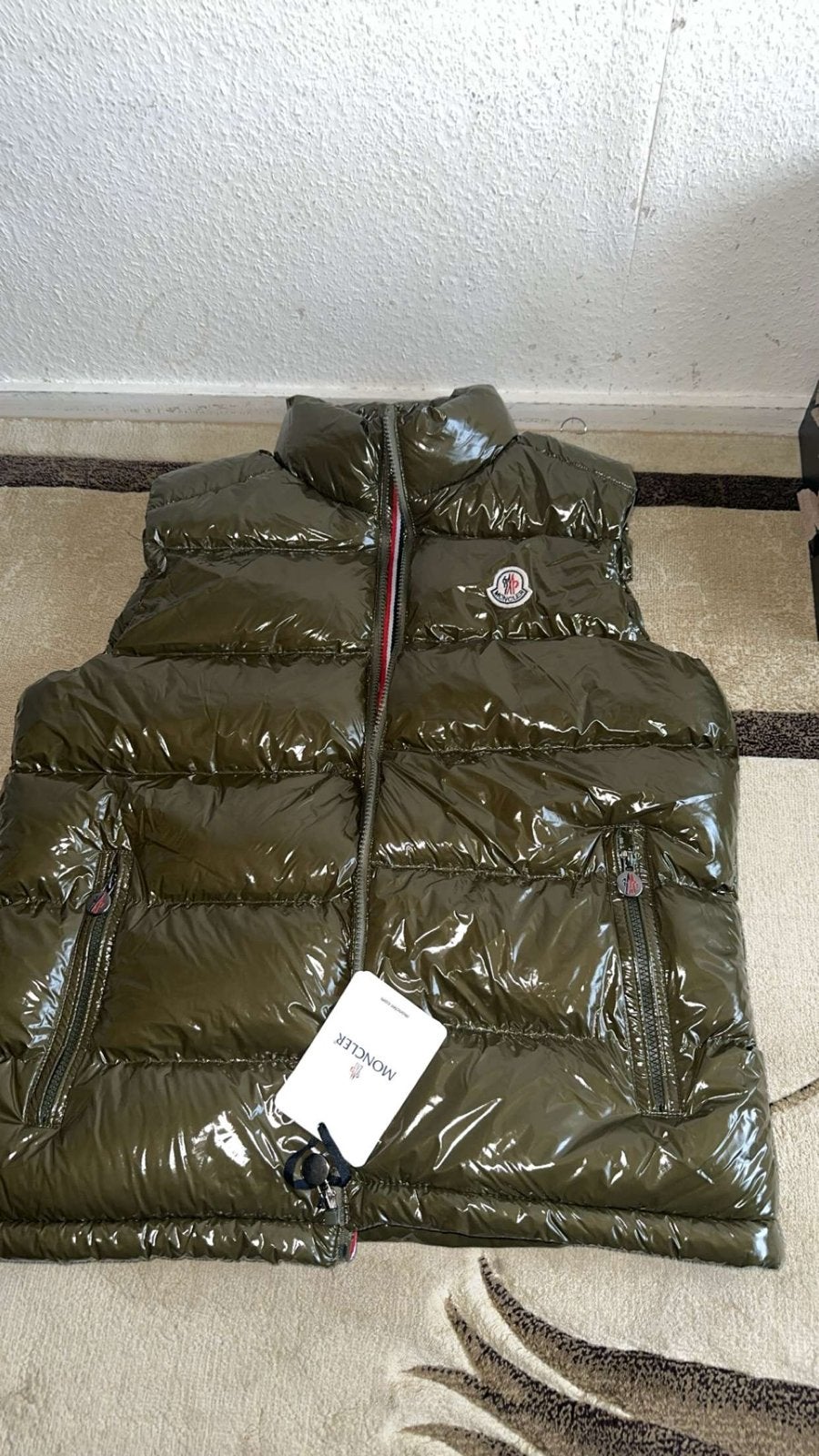 Moncler Bodywarmer Groen - Nieuw met kaartjes, Kleding | Heren, Ophalen of Verzenden, Nieuw, Overige maten, Groen