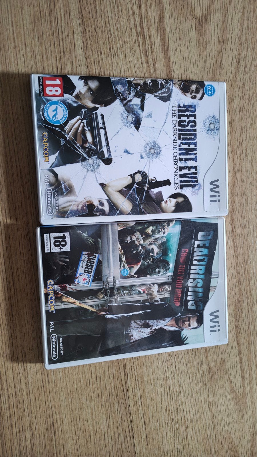 resident evil + dead rising voor de wii, Vanaf 18 jaar, 1 speler, Zo goed als nieuw, Ophalen