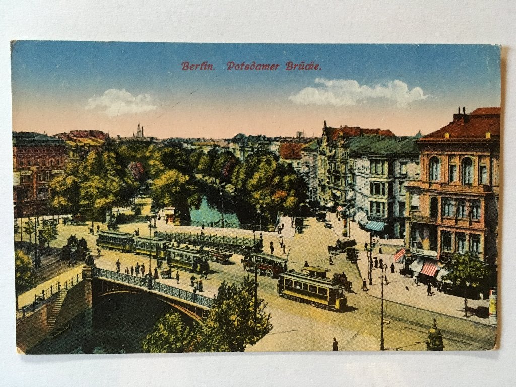 3x ansicht Berlijn, Ophalen of Verzenden, Voor 1920, Ongelopen, Duitsland