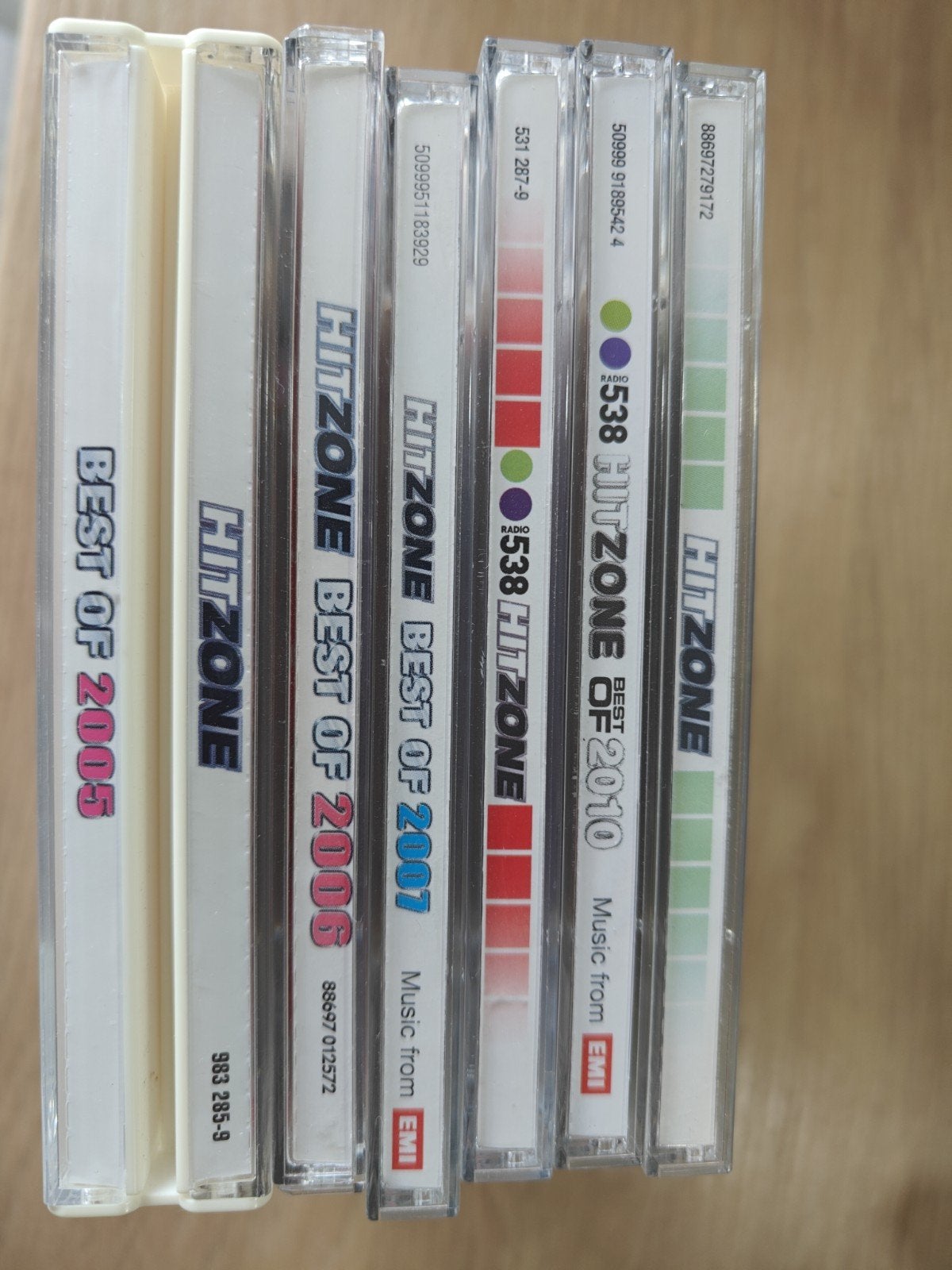 Hitzone CD collectie (6 stuks) - Diverse jaren, Ophalen of Verzenden, Gebruikt, Pop, Verzamelalbum