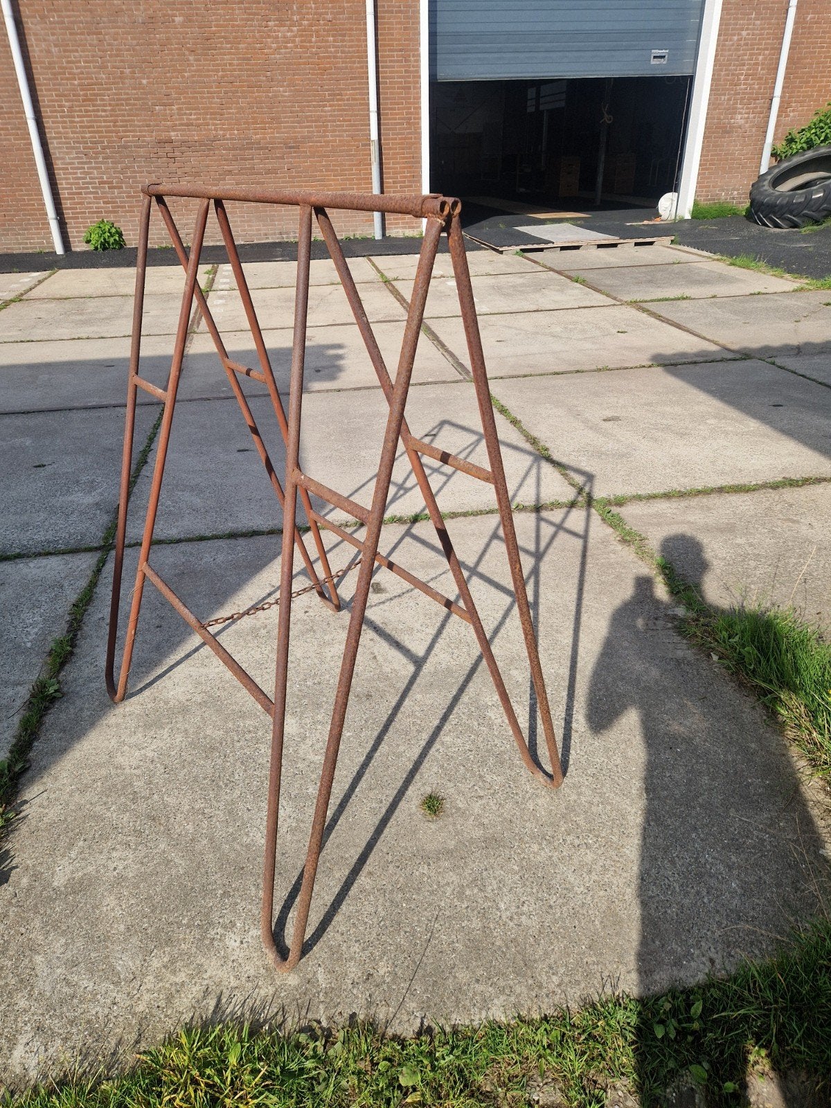 11 Klapschragen / Metselschragen 130x110cm, Ophalen, Gebruikt, Overige typen, Minder dan 2 meter