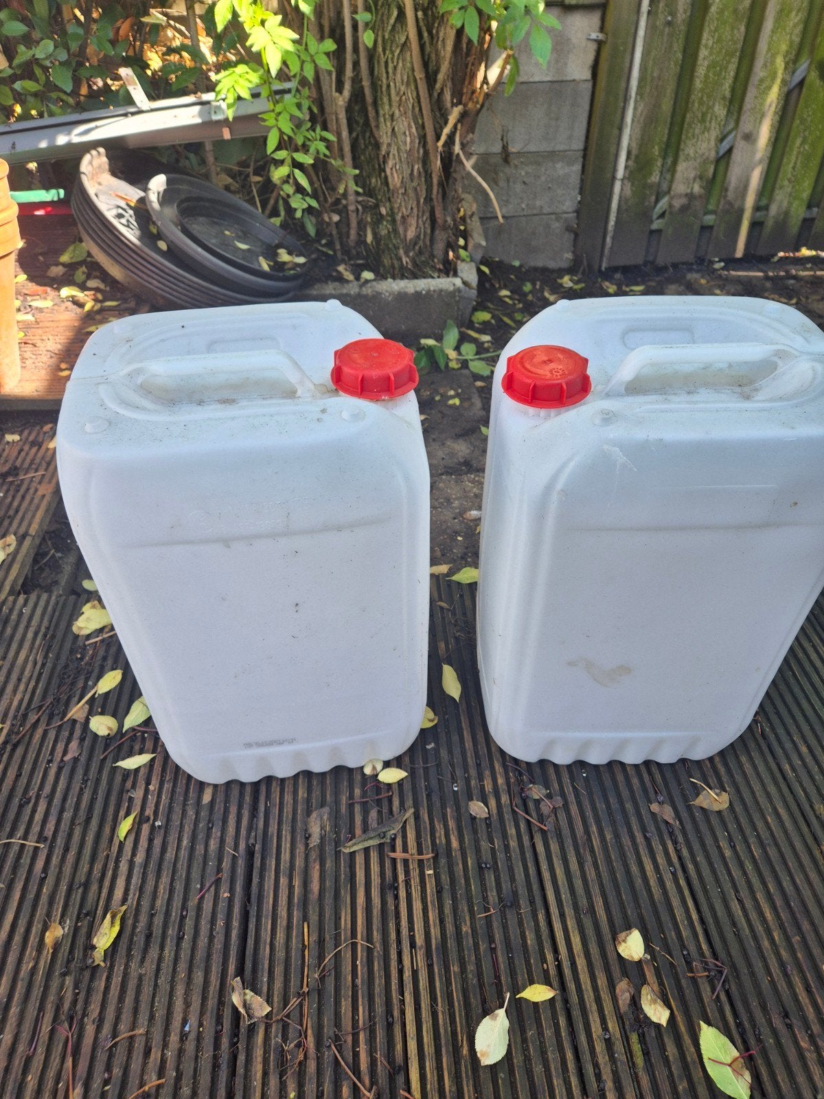 2x 20ltr benzine vaten, Ophalen, Nieuw