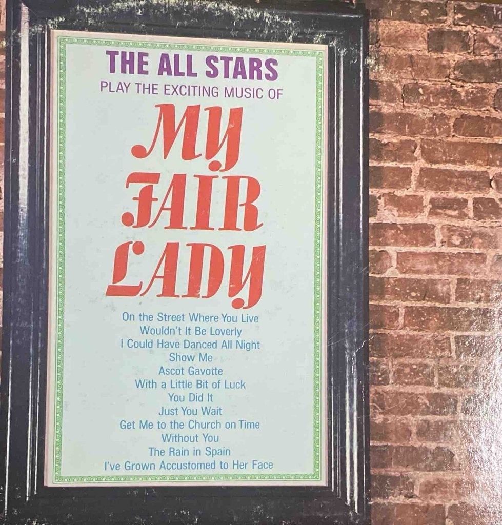 The All Stars Play the  Exiting Music of My Fair Lady, LP, Musical, Ophalen of Verzenden, Zo goed als nieuw