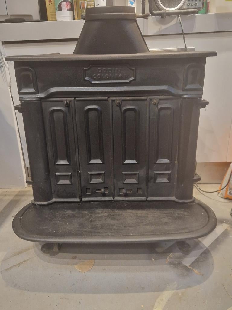 Godin houtkachel, Ophalen of Verzenden, Gebruikt, Hout, Houtkachel