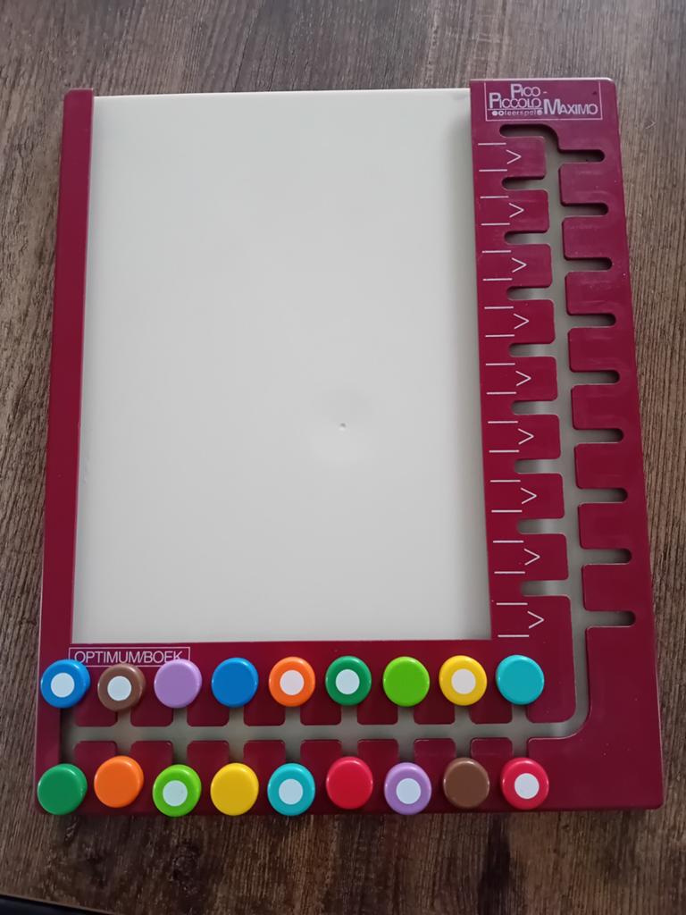 Pico Piccolo Maximo leerspel bord+ diverse leerbladen, Ophalen of Verzenden