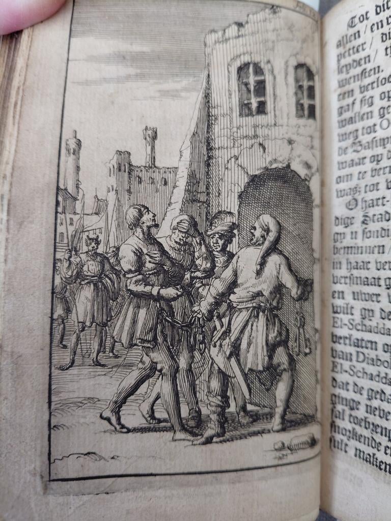 Bunjan, den heyligen  oorlogh 1685 Asd Boekholt, Ophalen of Verzenden