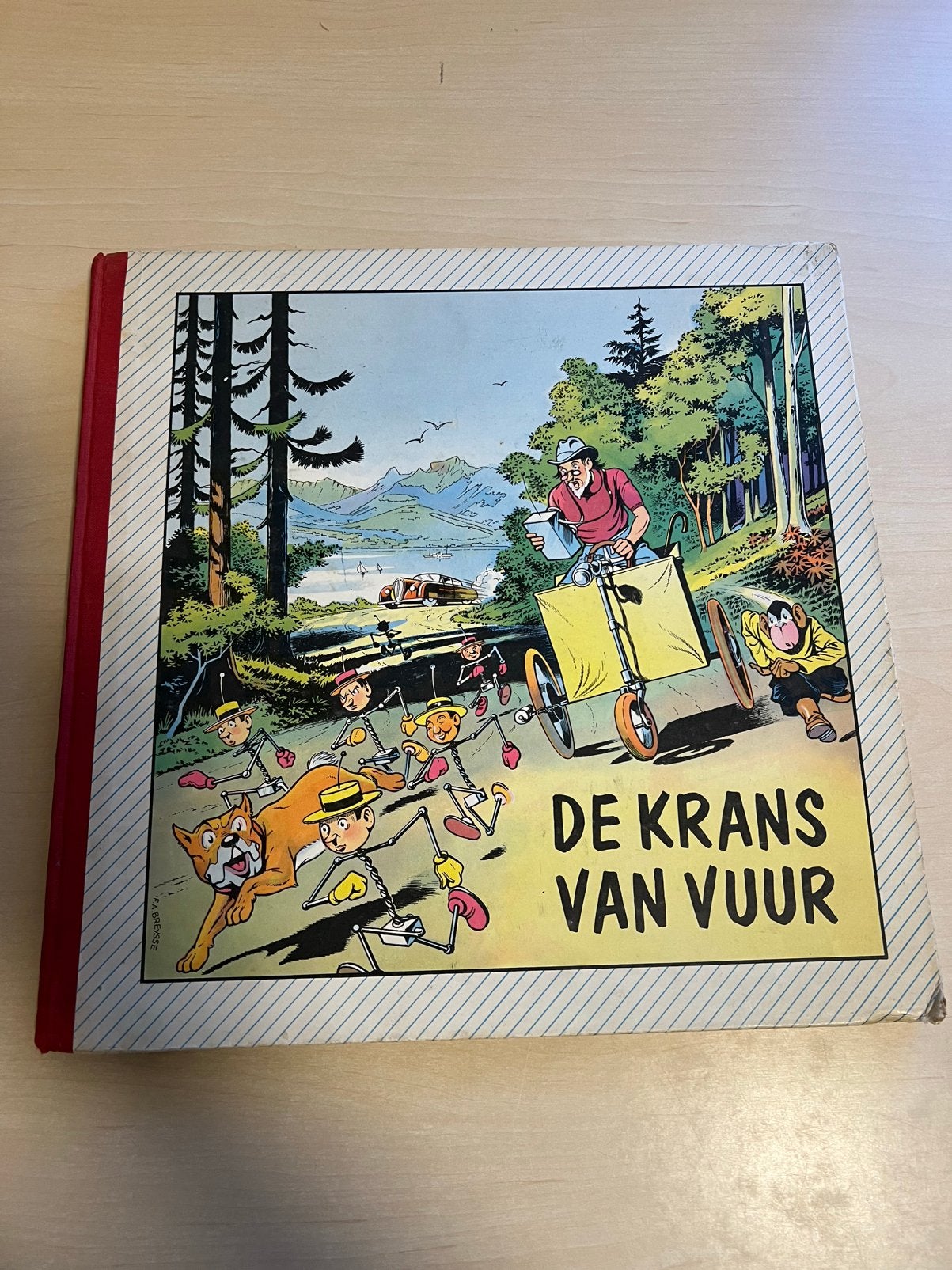 De krans van vuur door F. A. Breysse, Boeken, Eén stripboek, Ophalen of Verzenden, Gelezen