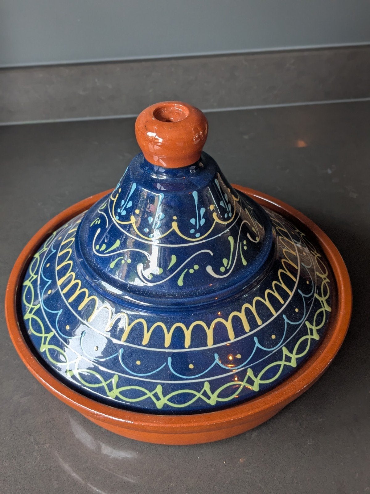 Mooie Tajine, Ophalen, Zo goed als nieuw, Steen/keramiek
