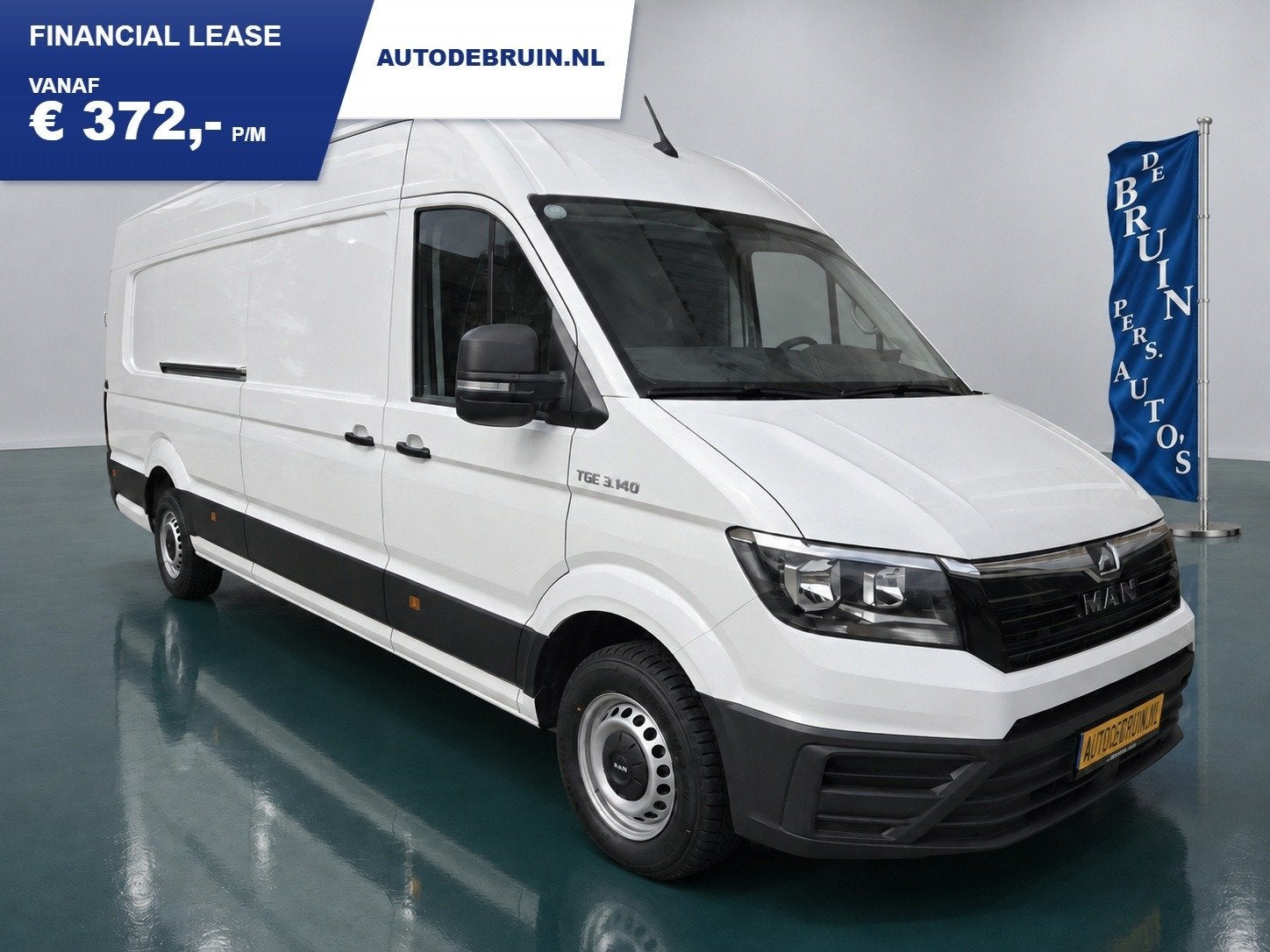 MAN TGE 35 2.0 Extra Lang L5 Hoog HD 140Pk / 103 Kw XXL, Voorwielaandrijving, Stof, Gebruikt, 4 cilinders