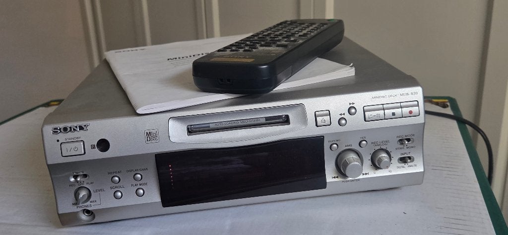 Sony MDS-S39 Mini-Disk Speler, Audio, Tv en Foto, Cd-spelers, Ophalen, Gebruikt, Sony