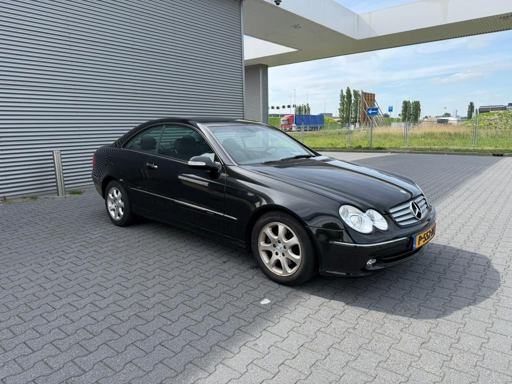 Mercedes-Benz CLK 320 Coupe AUT 2003 - Zwart metallic, Automaat, Zwart, Zwart, Particulier