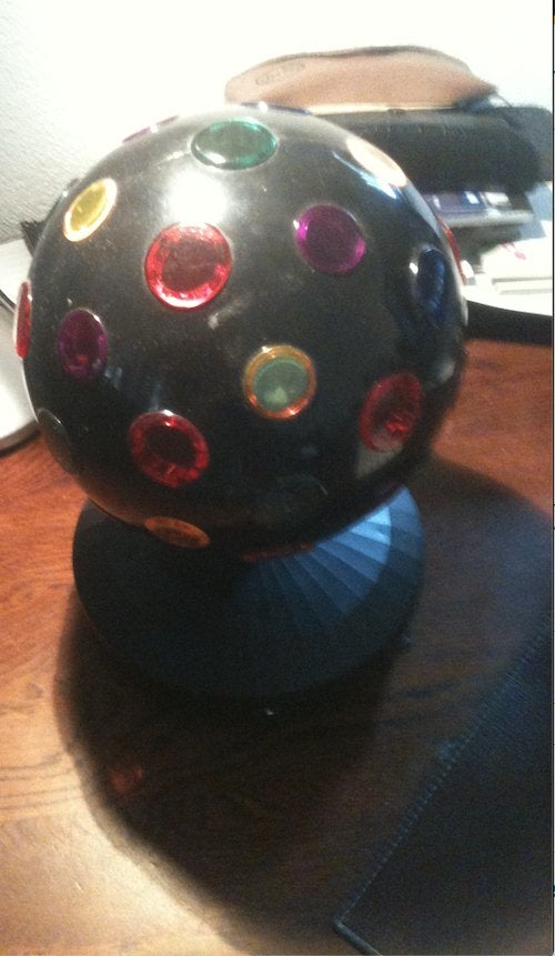 Disco lamp, Ophalen of Verzenden, Zo goed als nieuw, Discobol