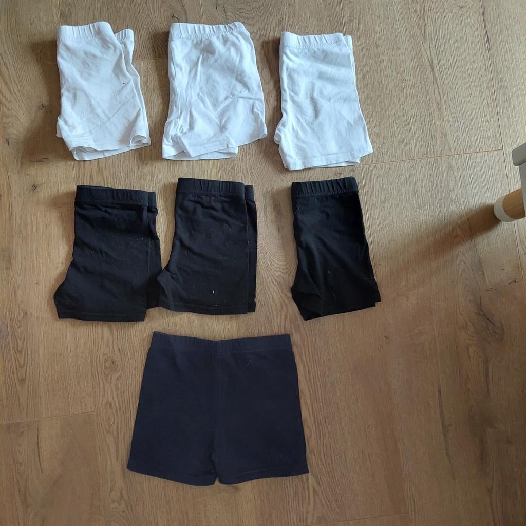 7x  broekje (onder rok) mt 110  116, Ophalen of Verzenden, Zeeman, Meisje, Broek