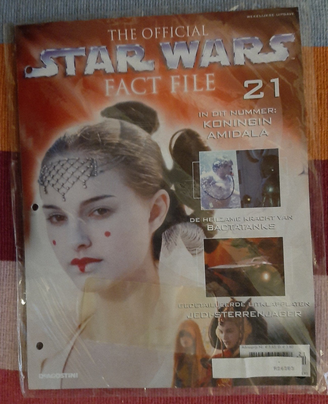 StarWars Factfile nr 21 Amidala nieuw in folie, Ophalen of Verzenden, Nieuw, Boek of Poster