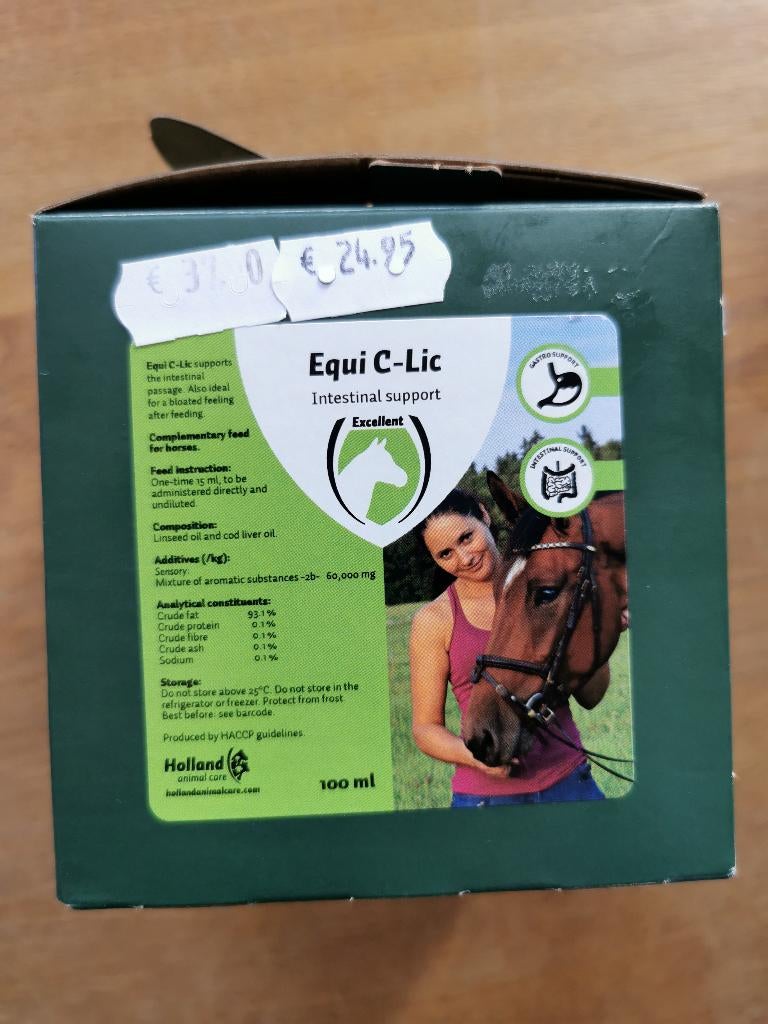 Excellent Equi C-Lic 100 ml, Dieren en Toebehoren, Dierenvoeding, Overige soorten, Ophalen of Verzenden
