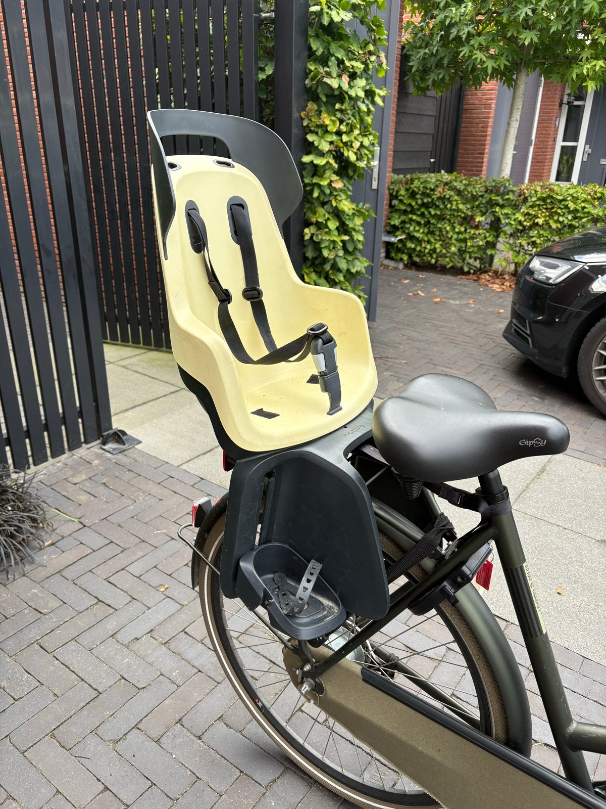 Bobike Go Maxi Achterzitje, Ophalen, Achterzitje, Voetsteuntjes, 9 t/m 18 kg