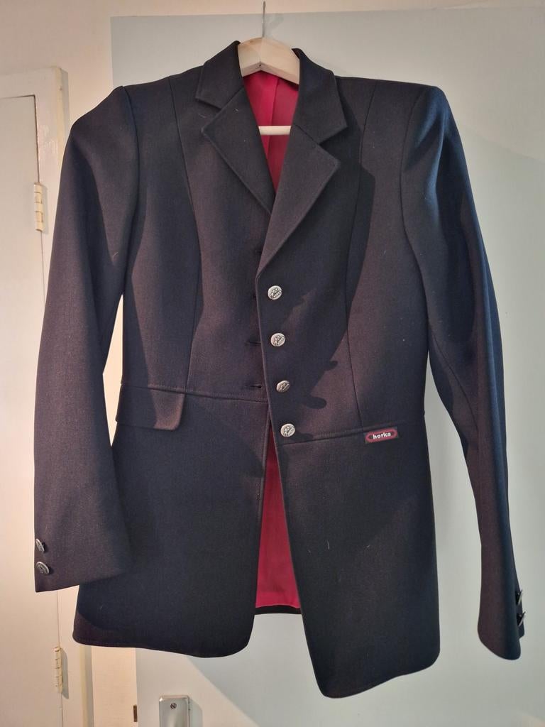 Paardrij wedstrijd jasje maat 38, Dieren en Toebehoren, Paardrijkleding, Ophalen of Verzenden, Zo goed als nieuw, Dressuur, Bovenkleding