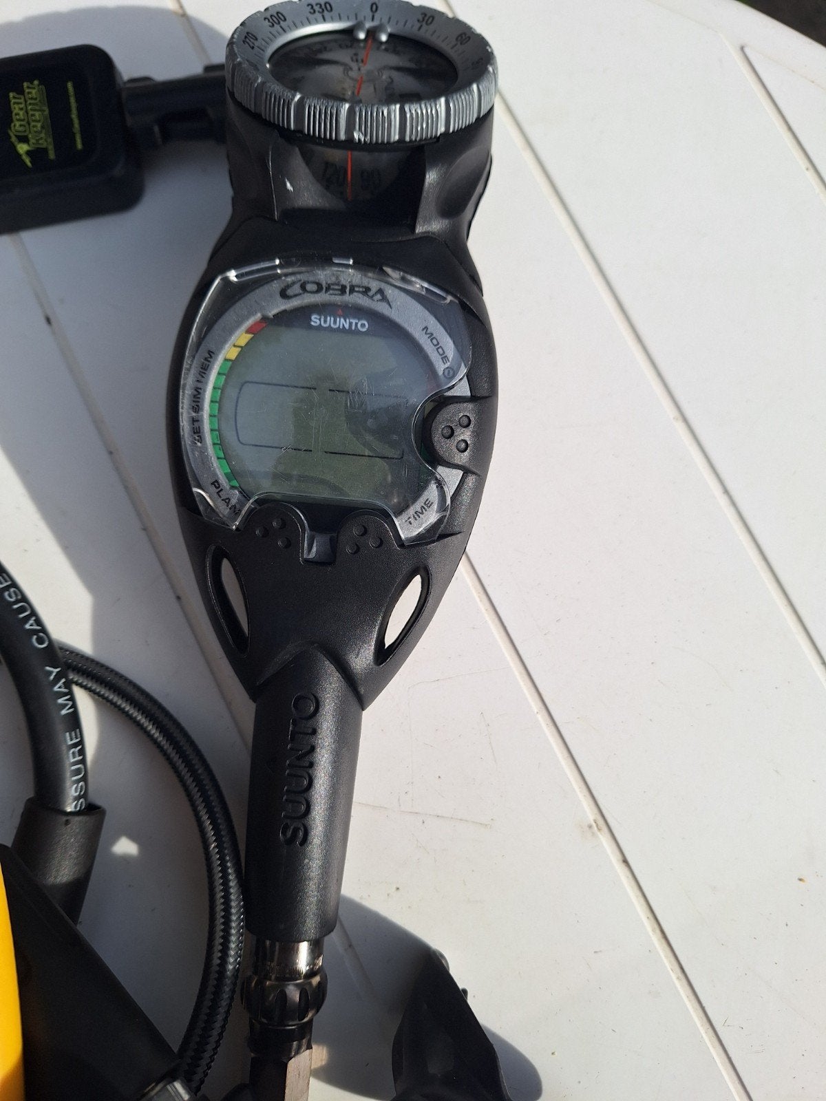 Scubapro MK17 met R380 en Suunto Cobra, Ophalen of Verzenden, Zo goed als nieuw, Duikcomputer