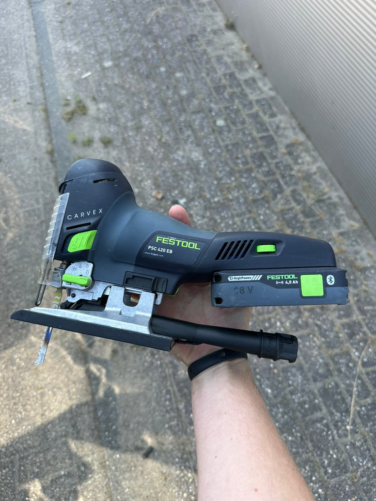 Festool PSC 420, Ophalen of Verzenden, Zo goed als nieuw, 1200 watt of meer, Overige typen