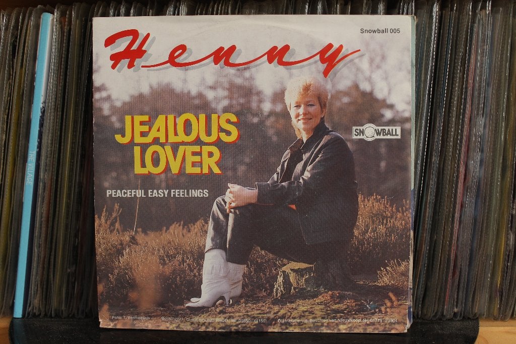 7" Single Henny - Jealous Lover / Peaceful Easy Feelings, Gebruikt, 7 inch, Ophalen of Verzenden, Pop