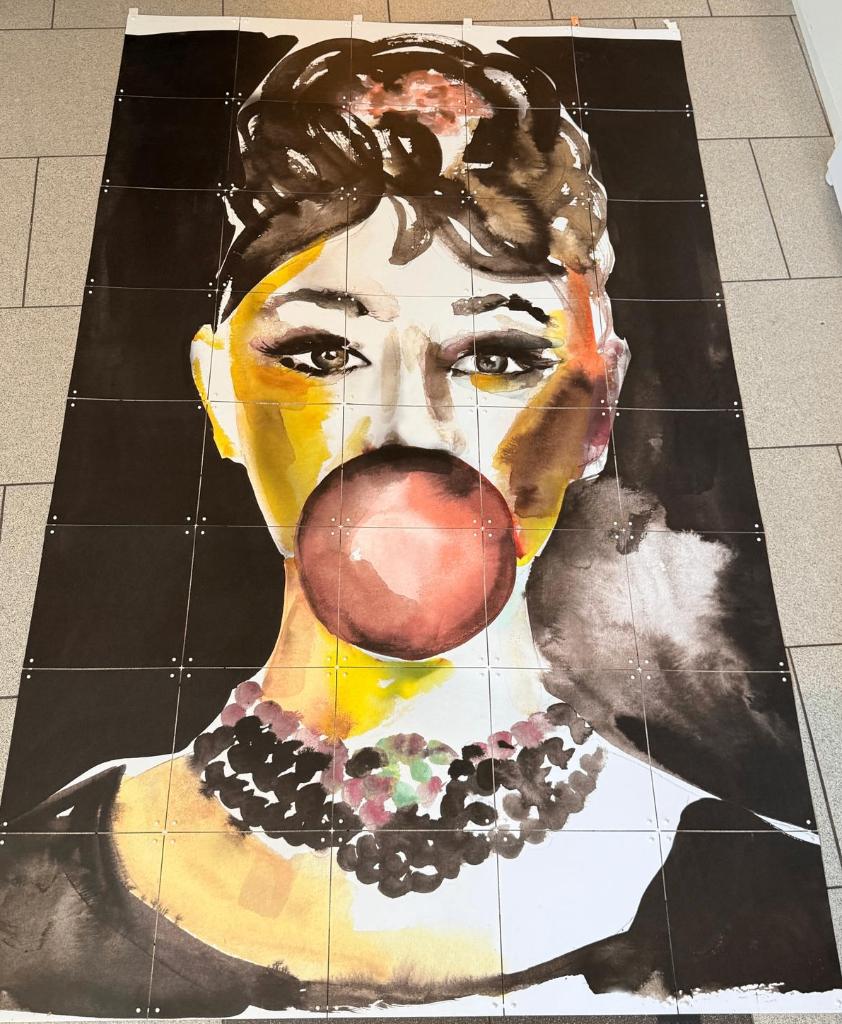 IXXI - Audrey Iconic Pop, Huis en Inrichting, Ophalen, Gebruikt, Schilderij, 75 tot 100 cm