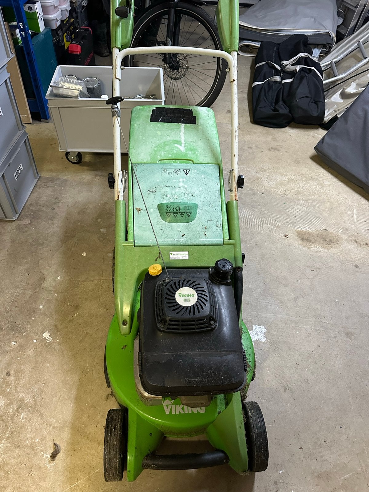 Viking MB 655 KS Benzine Grasmaaier, Ophalen, Cirkelmaaier, Gebruikt, Versnellingen