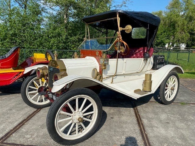 Ford model T Torpedo 1911 oldtimer, foto 5